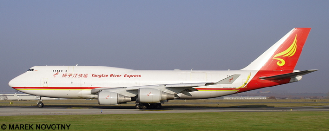 Yangtze River Express -Boeing 747-400 Decal