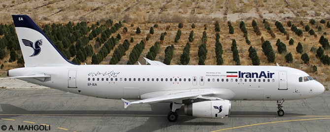 Iran Air Airbus A320 Decal