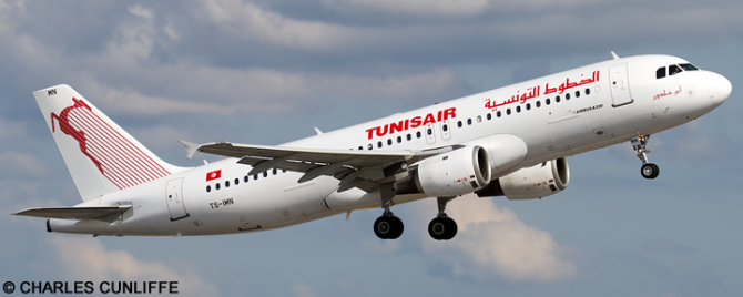 Tunisair Airbus A320 Decal