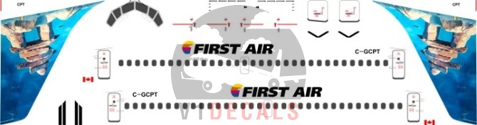 First Air Boeing 737-200 Decal