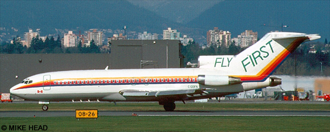 First Air Boeing 727 --Boeing 727-100 Decal