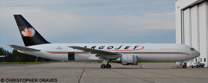 Cargojet -Boeing 767-300 Decal
