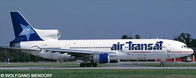 Air Transat -Lockheed L-1011-100 Tristar Decal Air Transat -Lockheed L-1011-100 Tristar Decal
