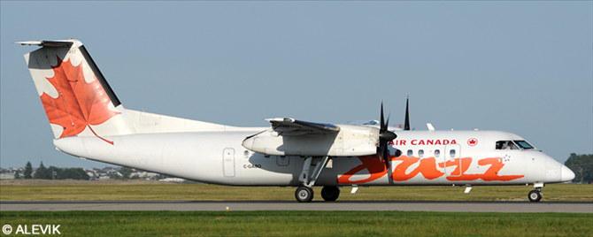 Air Canada Jazz -DeHavilland Dash 8-300 Decal