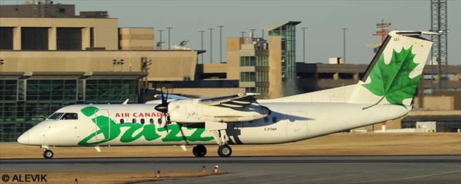 Air Canada Jazz -DeHavilland Dash 8-300 Decal