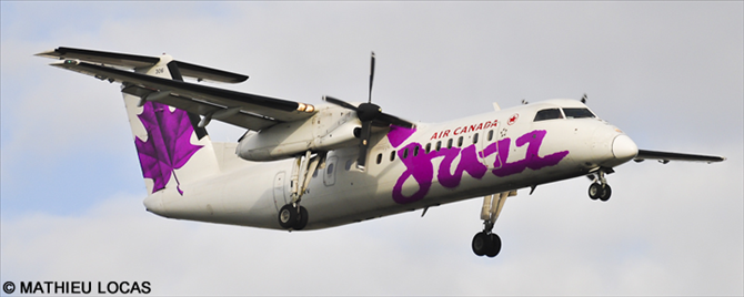 Air Canada Jazz -DeHavilland Dash 8-300 Decal