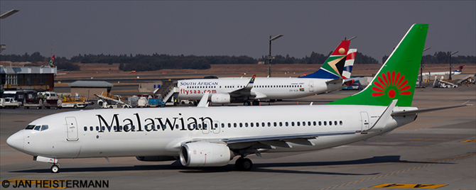 Malawian Airlines Boeing 737-800 Decal