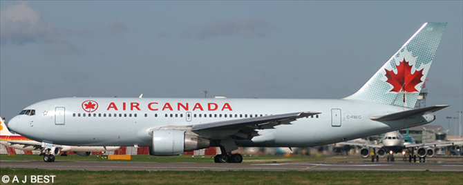 Air Canada -Boeing 767-200 Decal