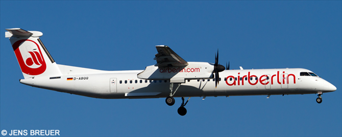 Air Berlin Bombardier Dash 8-Q400 Decal