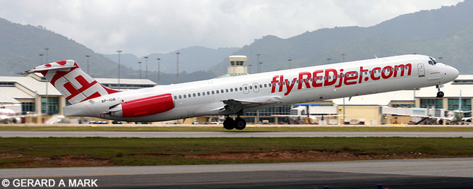 Redjet McDonnell Douglas MD-80 Decal