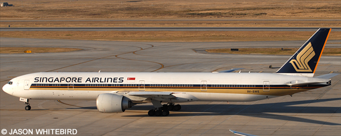 Singapore Airlines -Boeing 777-300 Decal