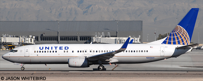 United Airlines -Boeing 737-800 Decal