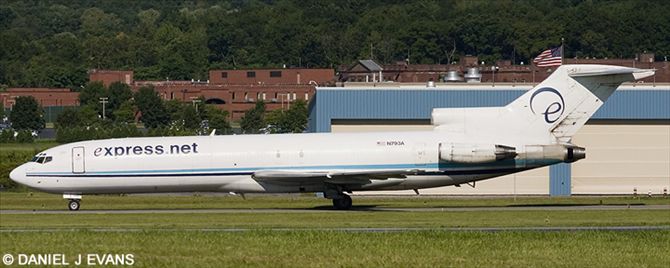 Express Net Airlines -Boeing 727-200 Decal