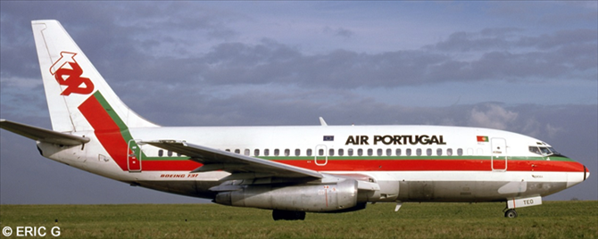 TAP Portugal -Boeing 737-200 Decal