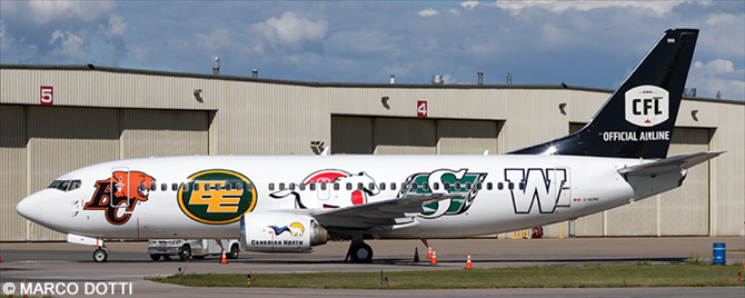 Canadian North -Boeing 737-300 Decal