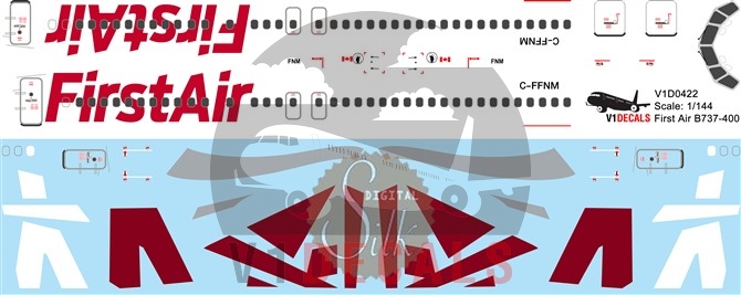 First Air Boeing 737-400 Decal