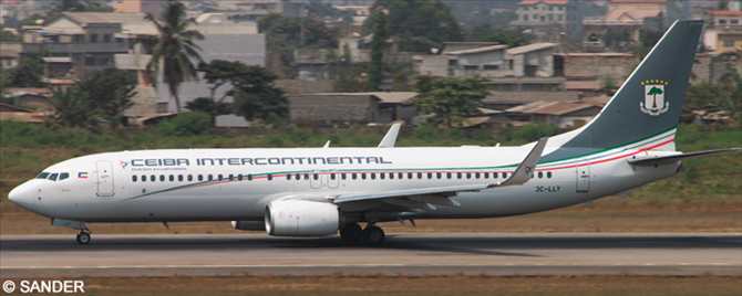 Ceiba Intercontinental -Boeing 737-800 Decal
