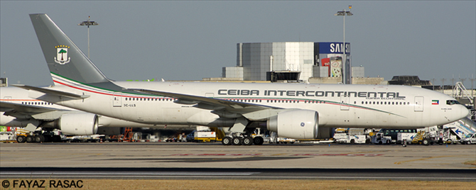 Ceiba Intercontinental -Boeing 777-200 Decal