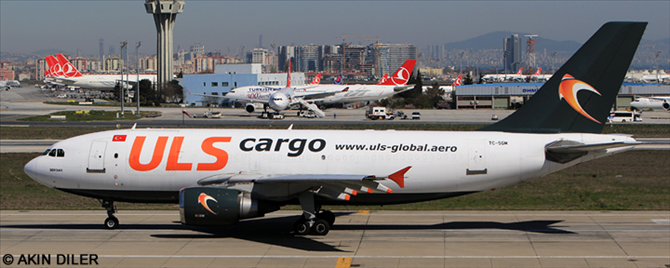 ULS Cargo Airbus A-300F pointerdog7 decals for Airfix 1/144 kit