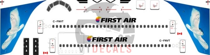 First Air --Boeing 737-200 Decal