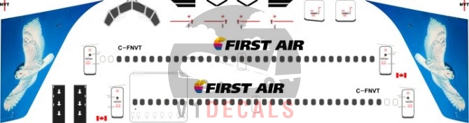 First Air Boeing 737-200 Decal