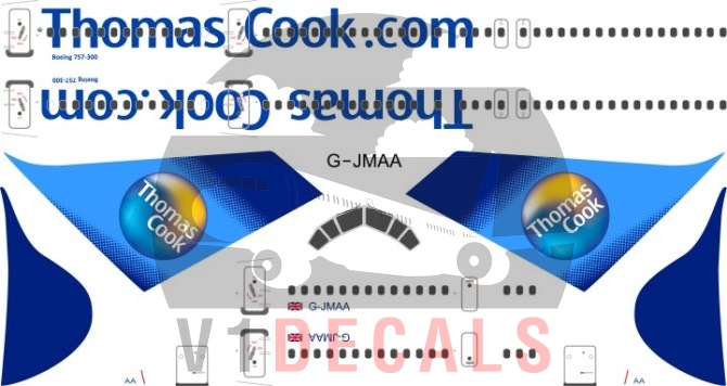Thomas Cook -Boeing 757-300 Decal