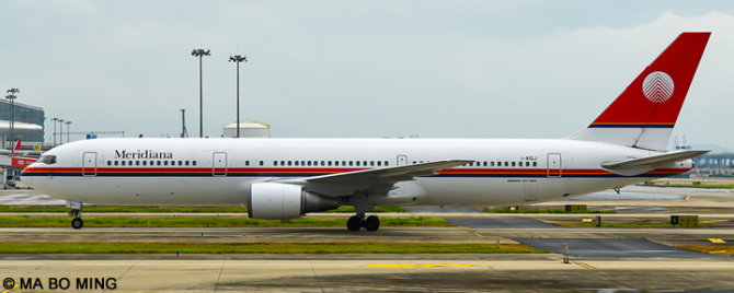 Meridiana -Boeing 767-300 Decal