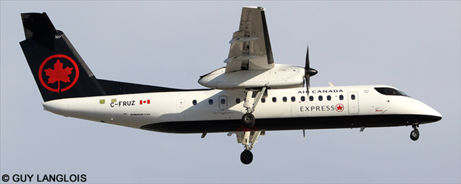 Air Canada Express, Air Canada Jazz DeHavilland Dash 8-300 Decal