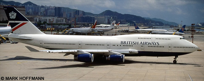 British Airways Boeing 747-400 Decal