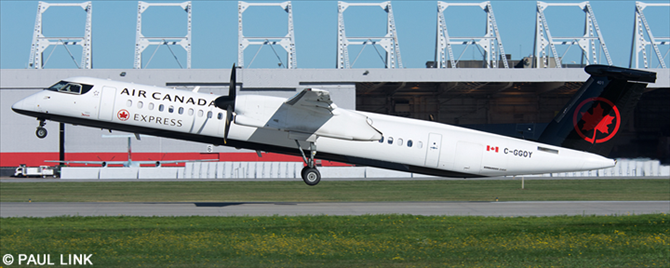 Air Canada Express, Air Canada Jazz Bombardier Dash 8-Q400 Decal