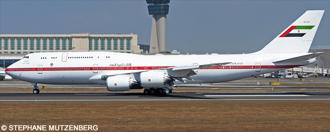United Arab Emirates Boeing 747-8 Decal