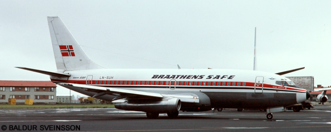 Braathens Safe -Boeing 737-200 Decal Braathens Safe -Boeing 737-200 Decal