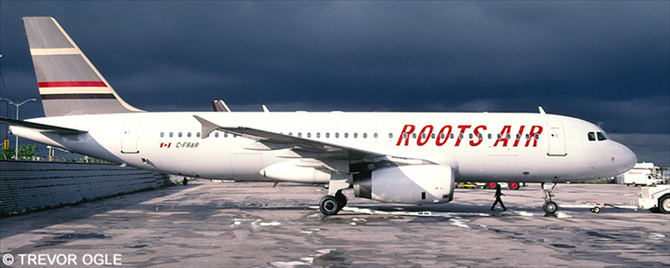 Roots Air, Skyservice Airbus A320 Decal