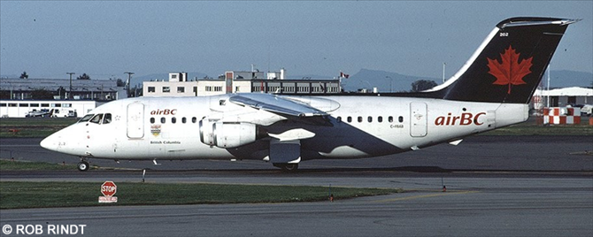 Air BC, Air Canada BAe 146-200 - Avro RJ-85 Decal