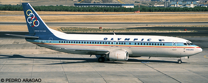 Olympic Airways Boeing 737-400 Decal
