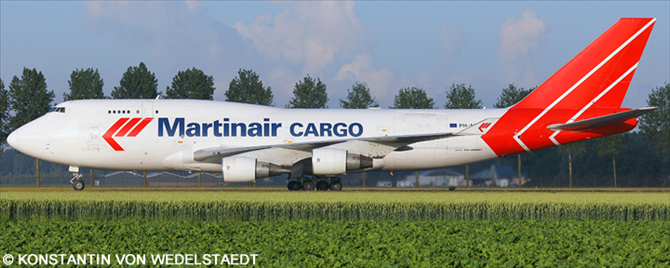 Martinair Cargo Boeing 747-400 Decal