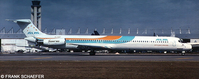 ALM Antillean Airlines McDonnell Douglas MD-80 Decal ALM Antillean Airlines McDonnell Douglas MD-80 Decal