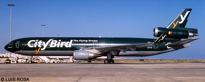 CityBird McDonnell Douglas MD-11 Decal