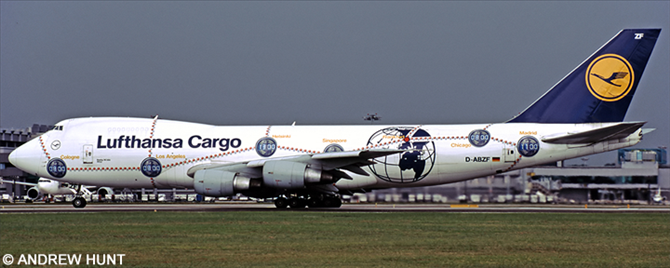 Lufthansa Cargo Boeing 747-200 Decal