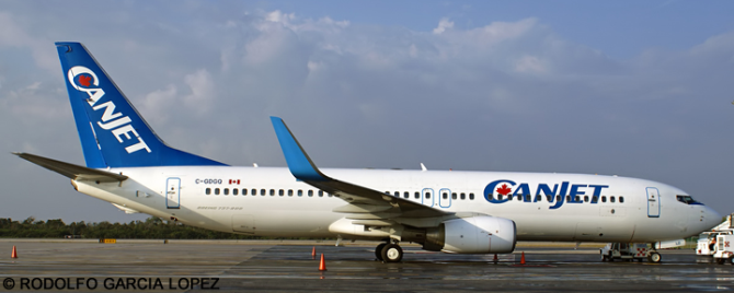 Canjet --Boeing 737-800 Decal