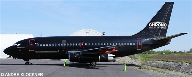 Chrono Aviation Boeing 737-200 Decal