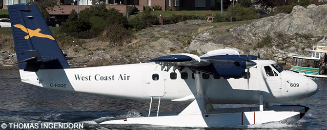 Westcoast Air DeHavilland DHC-6 Twin Otter Decal Westcoast Air DeHavilland DHC-6 Twin Otter Decal
