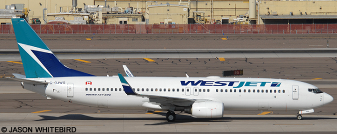 Westjet --Boeing 737-800 Decal