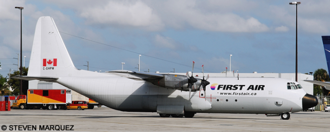 First Air Lockheed C-130 Hercules Decal First Air Lockheed C-130 Hercules Decal