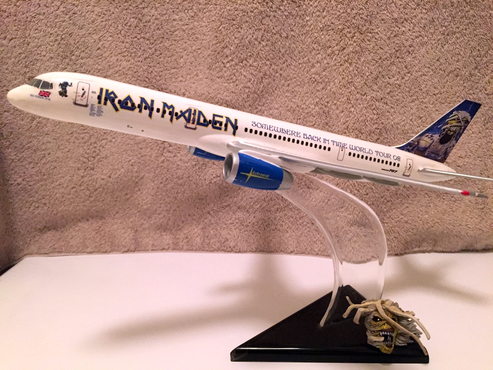 V1 Decals Boeing 757-200 Iron Maiden for 1/200 Airliner Model Airplane Kit 