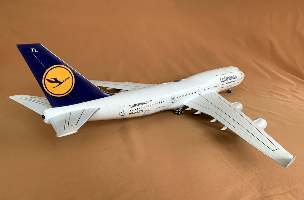 Lufthansa Boeing 747-400 - Anigrand 1/72 | V1 Decals