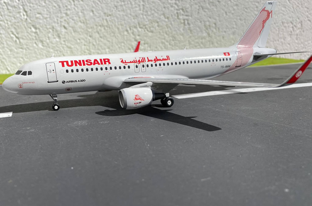 V1 Decals Airbus A320 Tunisair for 1/144 Revell Model Airplane Kit V1D0019 