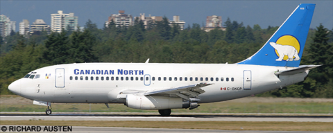 Canadian North -Boeing 737-200 Decal
