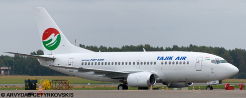 Tajik Air --Boeing 737-500 Decal
