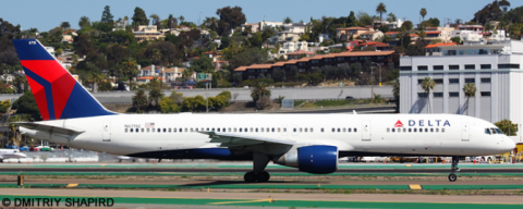 Delta Airlines --Boeing 757-200 Decal